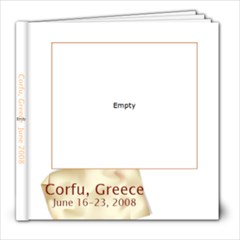 corfu, greece - 8x8 Photo Book (20 pages)