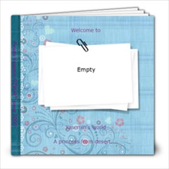 A princess from desert.... - 8x8 Photo Book (20 pages)