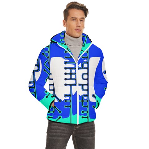 Men s Hooded Quilted Jacket 