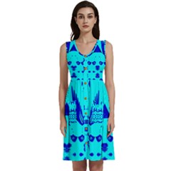 Sleeveless Dress With Pocket