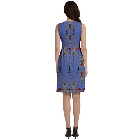 Sleeveless Dress With Pocket 