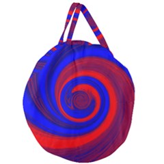 Giant Round Zipper Tote