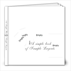 Little Book of Sample Pages - AmyJo - 8x8 Photo Book (100 pages)