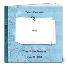 tylerfirst2 - 8x8 Photo Book (20 pages)