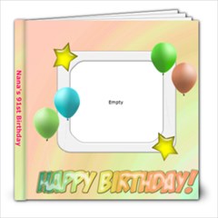 Nana s B-day 1 - 8x8 Photo Book (20 pages)
