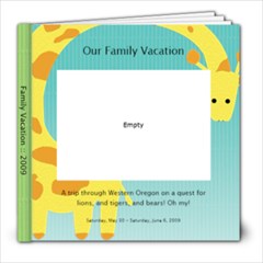 Alicia s Vacation Album - 8x8 Photo Book (100 pages)