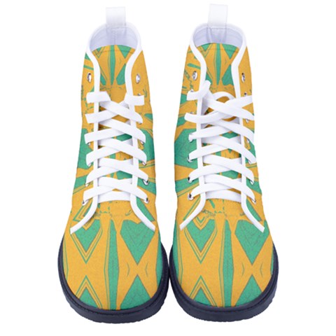 Men s High-Top Canvas Sneakers 