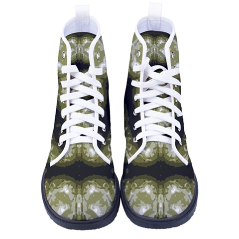 Men s High-Top Canvas Sneakers 