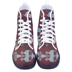 Men s High-Top Canvas Sneakers