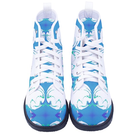 Men s High-Top Canvas Sneakers 