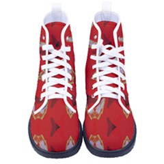 Men s High-Top Canvas Sneakers
