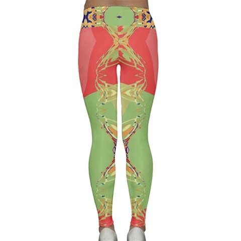 Classic Yoga Leggings Back
