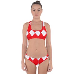Cross Back Hipster Bikini Set