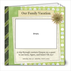 Jared s Vacation Album - 8x8 Photo Book (100 pages)