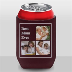 Personalized Photo Best Mum Can Cooler