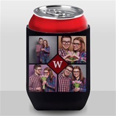 Personalized Photo Initial Can Cooler Personalized Photo Initial Can Cooler