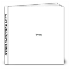 Disney Book - 8x8 Photo Book (20 pages)