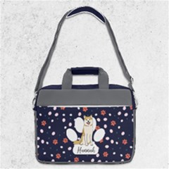Personalized Pet Illustration Macbook Pro 13  Shoulder Laptop Bag