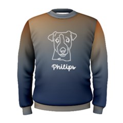 Personalized Pet Line Art Name Men Sweater