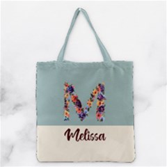 Personalized Initial Name Tote Bag