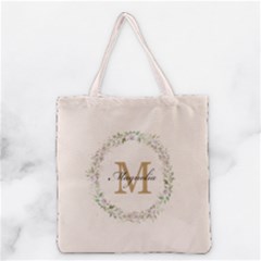 Personalized Initial Name Tote Bag