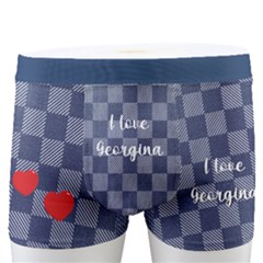 Personalized Denim Name Boxers