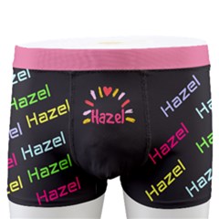 Personalized Colorful Name Boxers