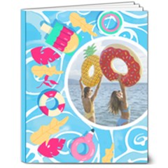 Personalized Photo Summer Hardcover Notebook