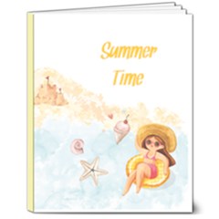Personalized Name Summer Time Hardcover Notebook