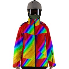 Men s Zip Ski and Snowboard Waterproof Breathable Jacket