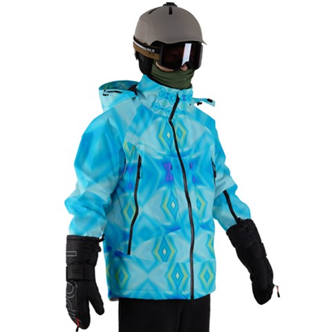Men s Zip Ski and Snowboard Waterproof Breathable Jacket 