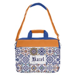 Personalized Tiles Name Macbook Shoulder Laptop Bag