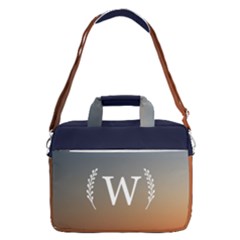 Personalized Initial Macbook Shoulder Laptop Bag