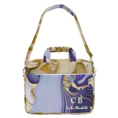 Personalized Initial Name Macbook Shoulder Laptop Bag