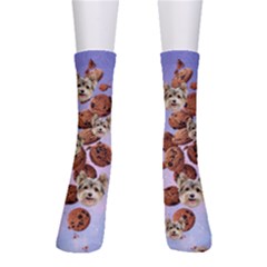 Personalized Cookies Photo Sock - Crew Socks Personalized Cookies Photo Sock - Crew Socks