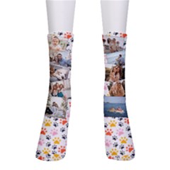 Personalized frame Photo Sock - Crew Socks Personalized frame Photo Sock - Crew Socks