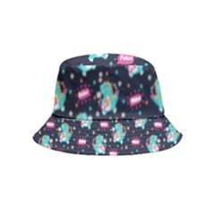 Personalized Rock Dinosaur Name Bucket Hat (Kids) Personalized Rock Dinosaur Name Bucket Hat (Kids)