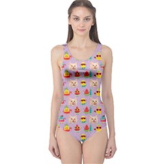 Personalized Fruit Cartoon Photo One Piece Swimsuit Personalized Fruit Cartoon Photo One Piece Swimsuit