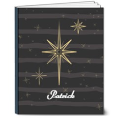 Personalized Name Stripe Hardcover Notebook