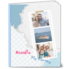 Personalized Photo Name Paper Style Hardcover Notebook