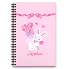 Personalized Name Rabbit Notebook