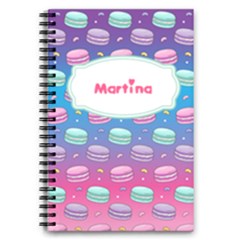 Personalized Name Macaron Notebook
