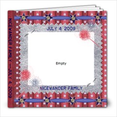 JULY 4, 2009 - 8x8 Photo Book (20 pages)