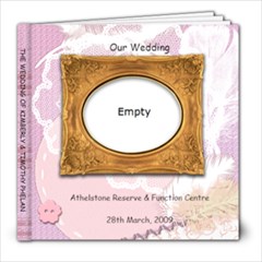 Our Wedding Book - 8x8 Photo Book (20 pages)