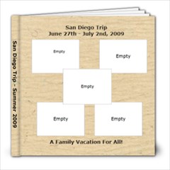 Mom & Dad San Diego - 8x8 Photo Book (100 pages)