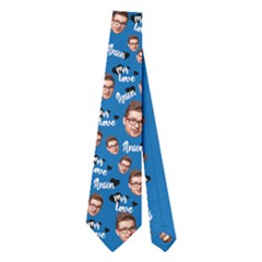 Personalized Photo Many Face Head Name Necktie