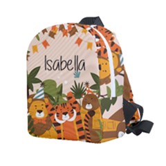 Personalized Animal Name Any Text Kids Age Lightweight Preschool Backpack