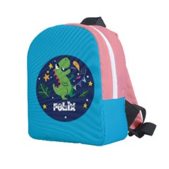 Personalized Dinosaur Name Any Text Kids Age Lightweight Preschool Backpack