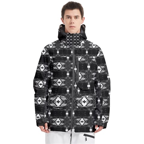 Men s Multi Pockets Zip Ski and Snowboard Waterproof Breathable Jacket 