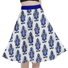 Reveur Skirt 2 - A-Line Full Circle Midi Skirt With Pocket Reveur Skirt 2 - A-Line Full Circle Midi Skirt With Pocket